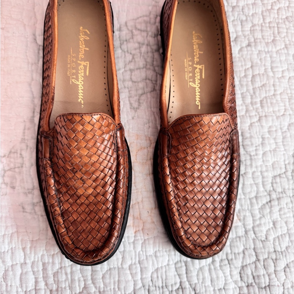 Salvatore Ferragamo Men's Brown Loafers